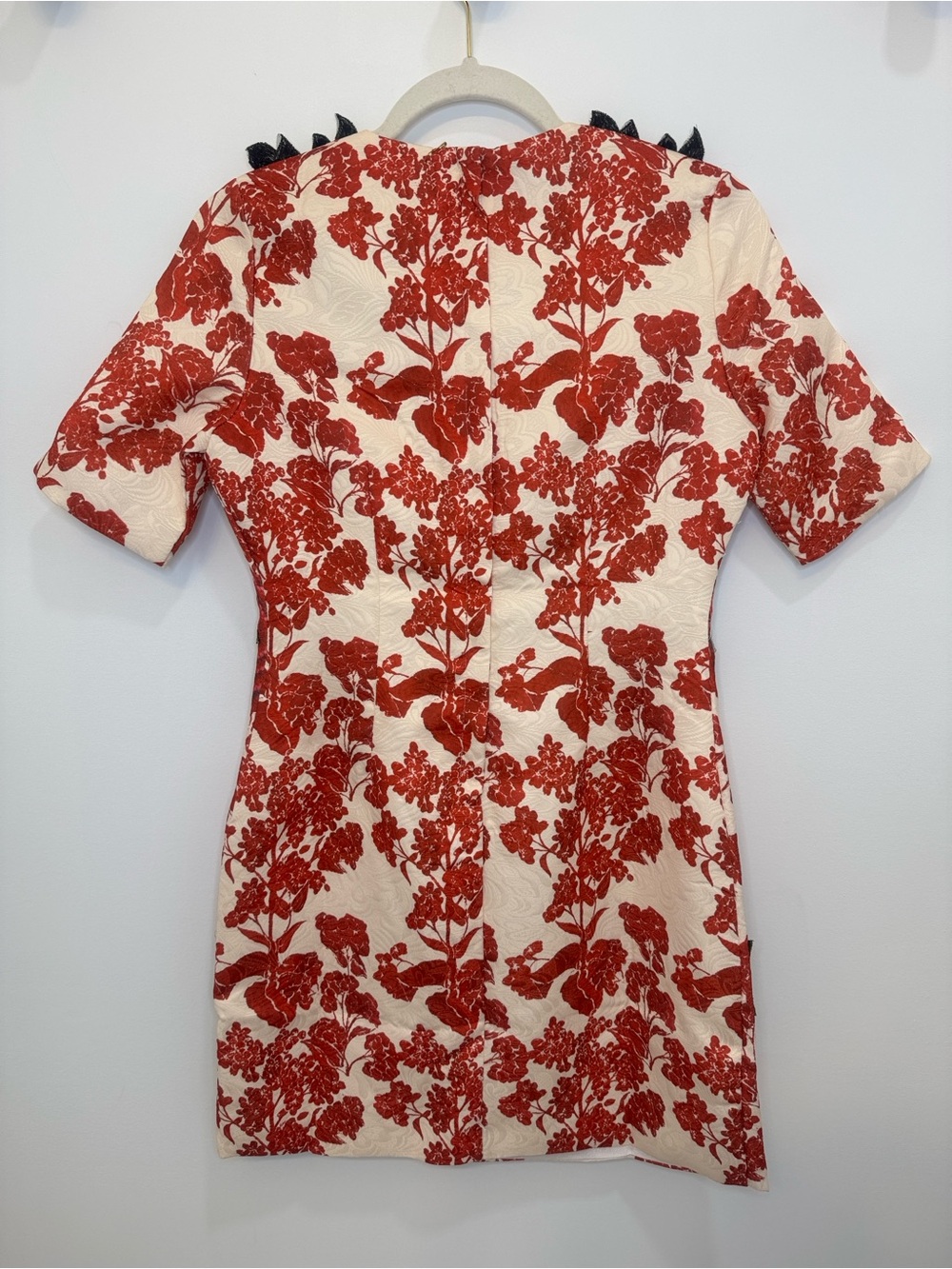 L’Atiste Floral Jacquard Embroidered Rose Maximalist Wedding Guest - Picture 2 of 5